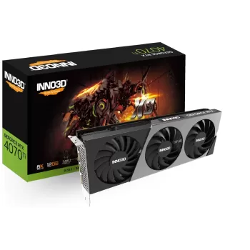 Video Card Inno3D GEFORCE RTX 4070 Ti X3 N407T3-126X-186148N