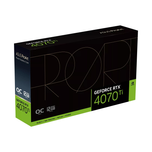 כרטיס מסך Asus ProArt GeForce RTX 4070 Ti OC edition 12GB GDDR6X 90YV0J30-M0NA00