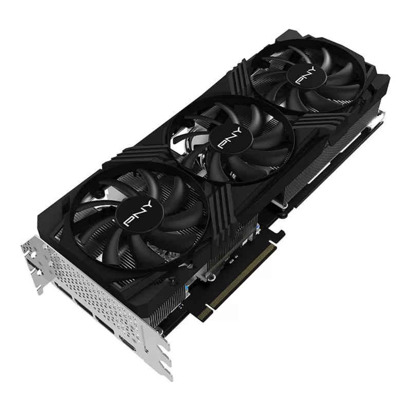 כרטיס מסך PNY GeForce RTX 4070 Ti SUPER 16GB VERTO Overclocked Triple Fan DLSS 3 VCG4070TS16TFXPB1-O