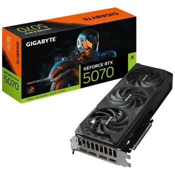 Video Card Gigabyte GeForce RTX 5070 WINDFORCE SFF 12G GV-N5070WF3-12GD - official importer