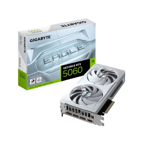 Video Card Gigabyte GeForce RTX 5060 EAGLE OC ICE 8G GV-N5060EAGLEOC ICE-8GD