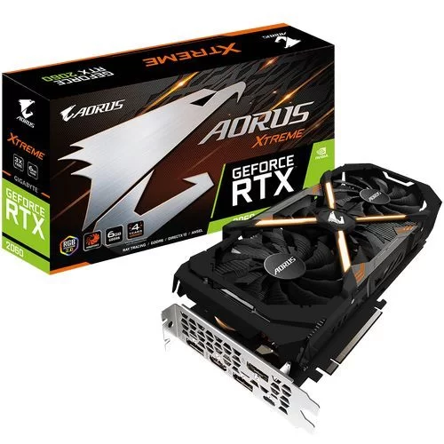 Video Card Gigabyte AORUS GeForce RTX 2060 XTREME 6G GV-N2060AORUSX-6GC (rev. 2.0) - official importer