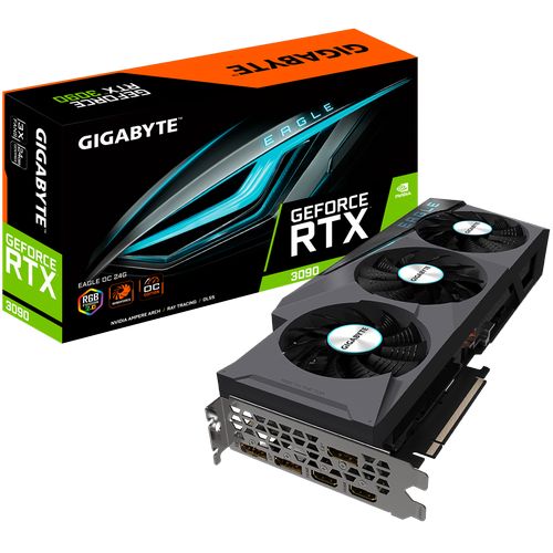 כרטיס מסך Gigabyte GeForce RTX 3090 EAGLE OC 24G GV-N3090EAGLE OC-24GD