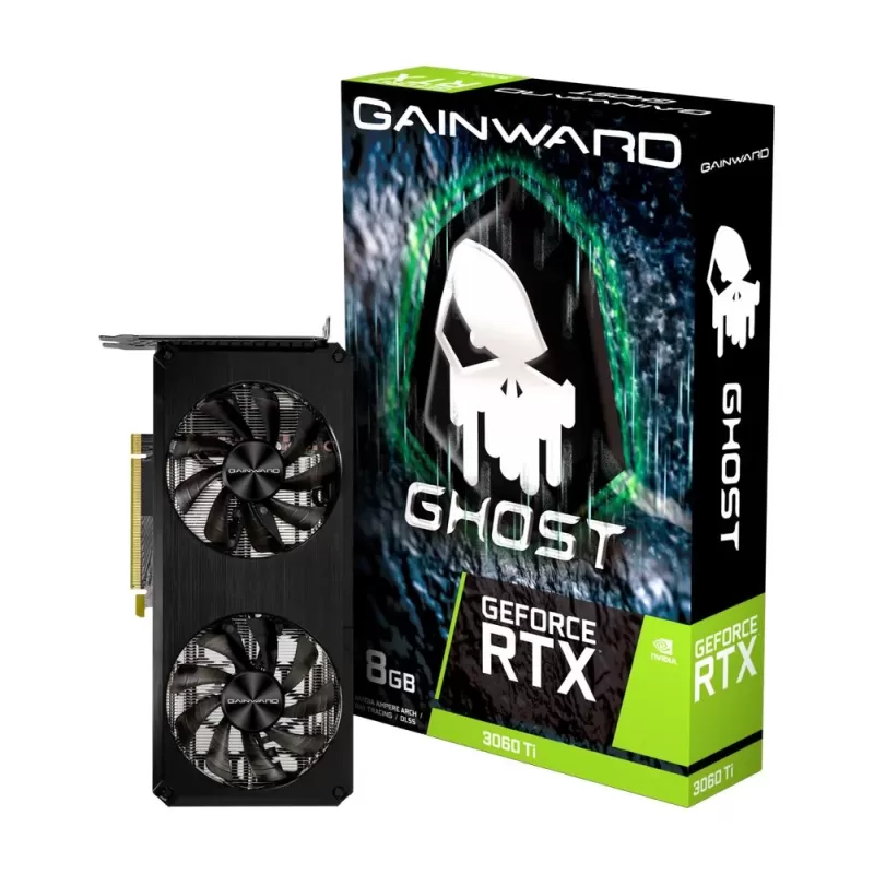 כרטיס מסך Gainward RTX 3060 Ti Ghost NE6306T019P2-190AB