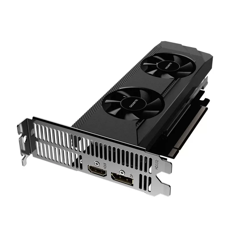 Video Card Gigabyte Radeon RX D6 LOW PROFILE 4G GV-R64D6-4GL - official importer Video Card Gigabyte Radeon RX D6 LOW PROFILE 4G GV-R64D6-4GL - official importer