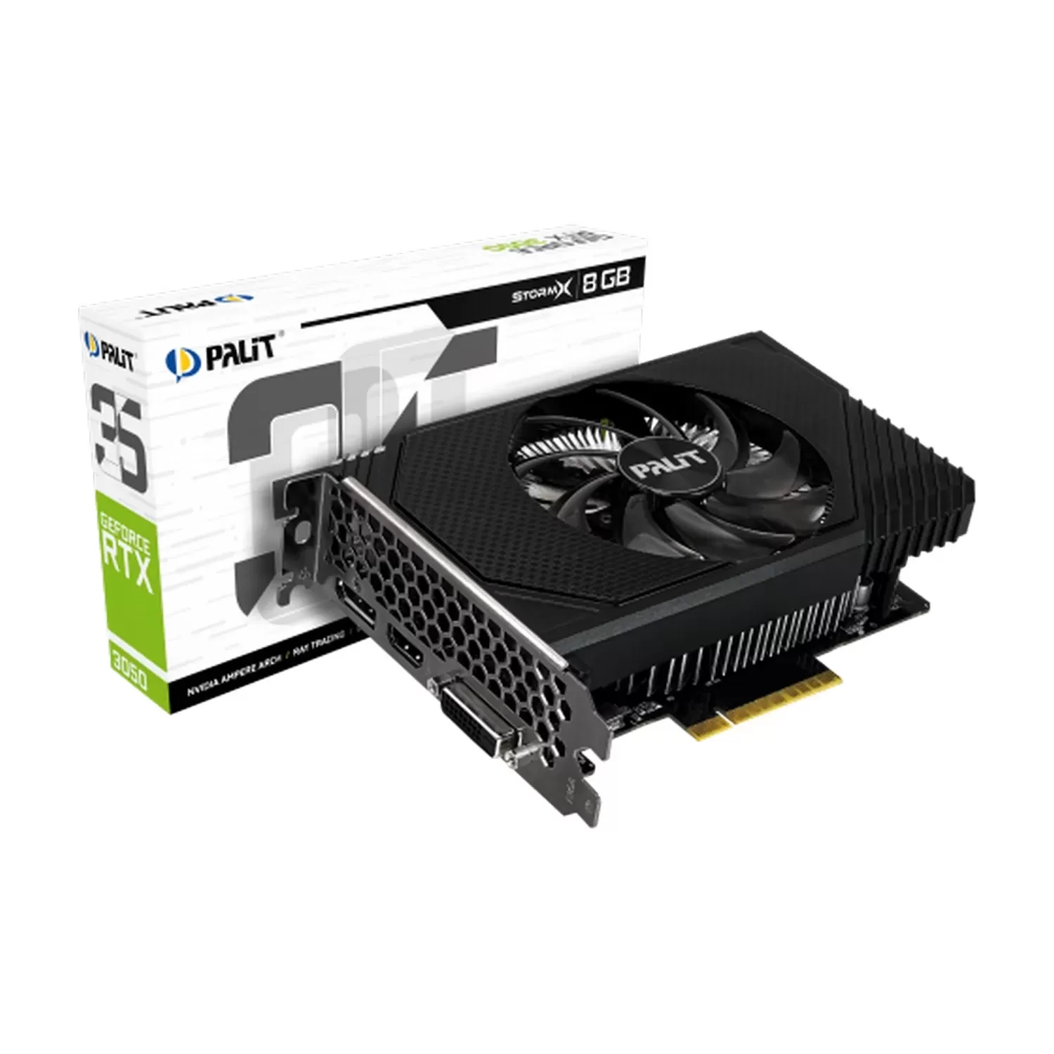 ВидеоКарта Palit GeForce RTX 3050 StormX NE63050018P1-1070F