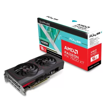 כרטיס מסך Sapphire PULSE AMD Radeon RX 7600 XT 16GB 11339-04-20G