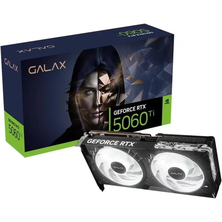 Video Card Galax GeForce RTX 5060 Ti 1-Click OC 8GB 56ISN8MDCPCT