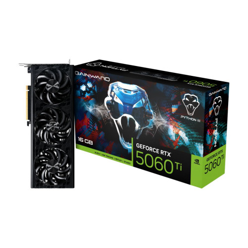 Video Card Gainward GeForce RTX™ 5060 Ti Python III 16GB NE7506T019T1-GB2061T