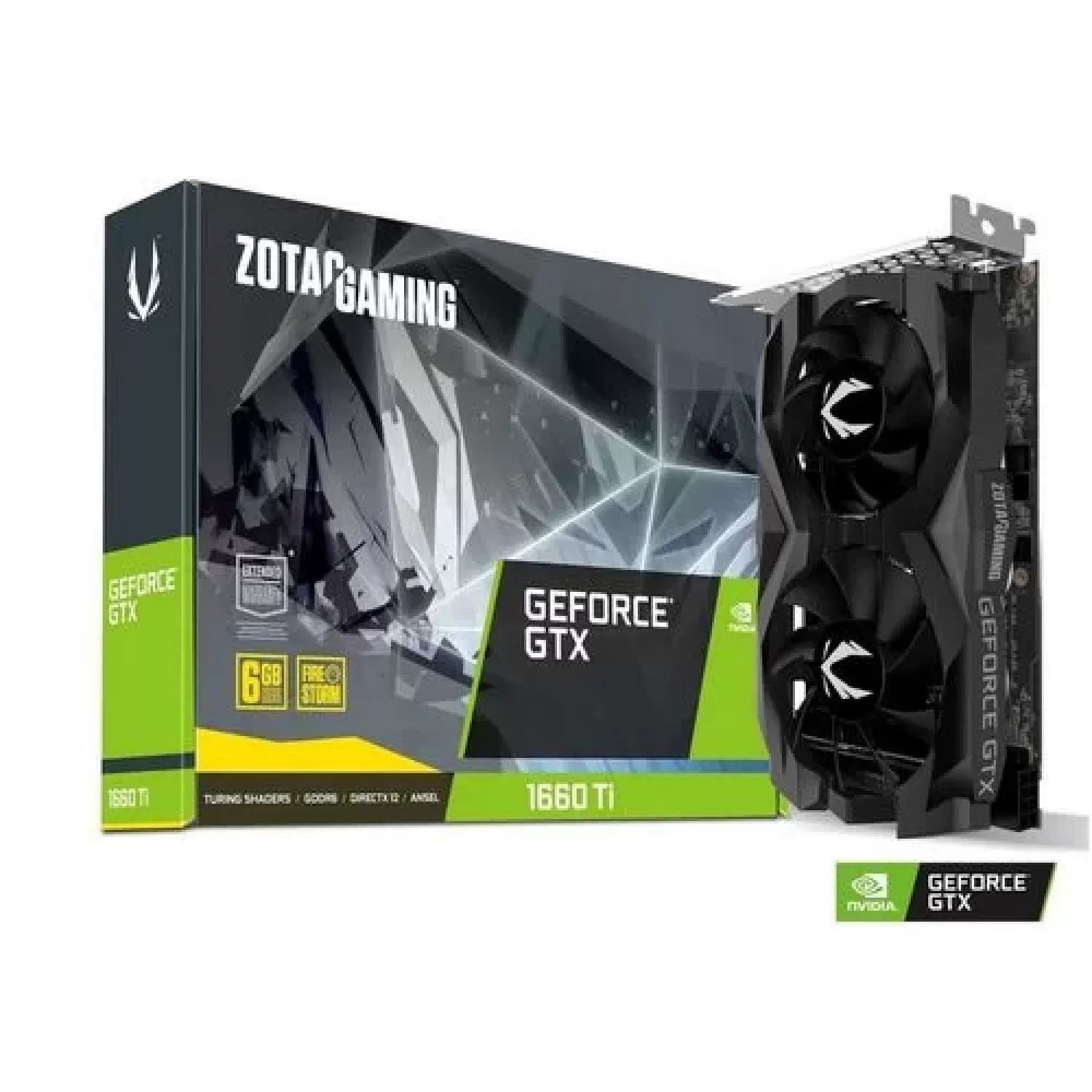 ВидеоКарта Zotac GAMING GeForce GTX 1660 Ti 6GB GDDR6 ZT-T16610F-10L