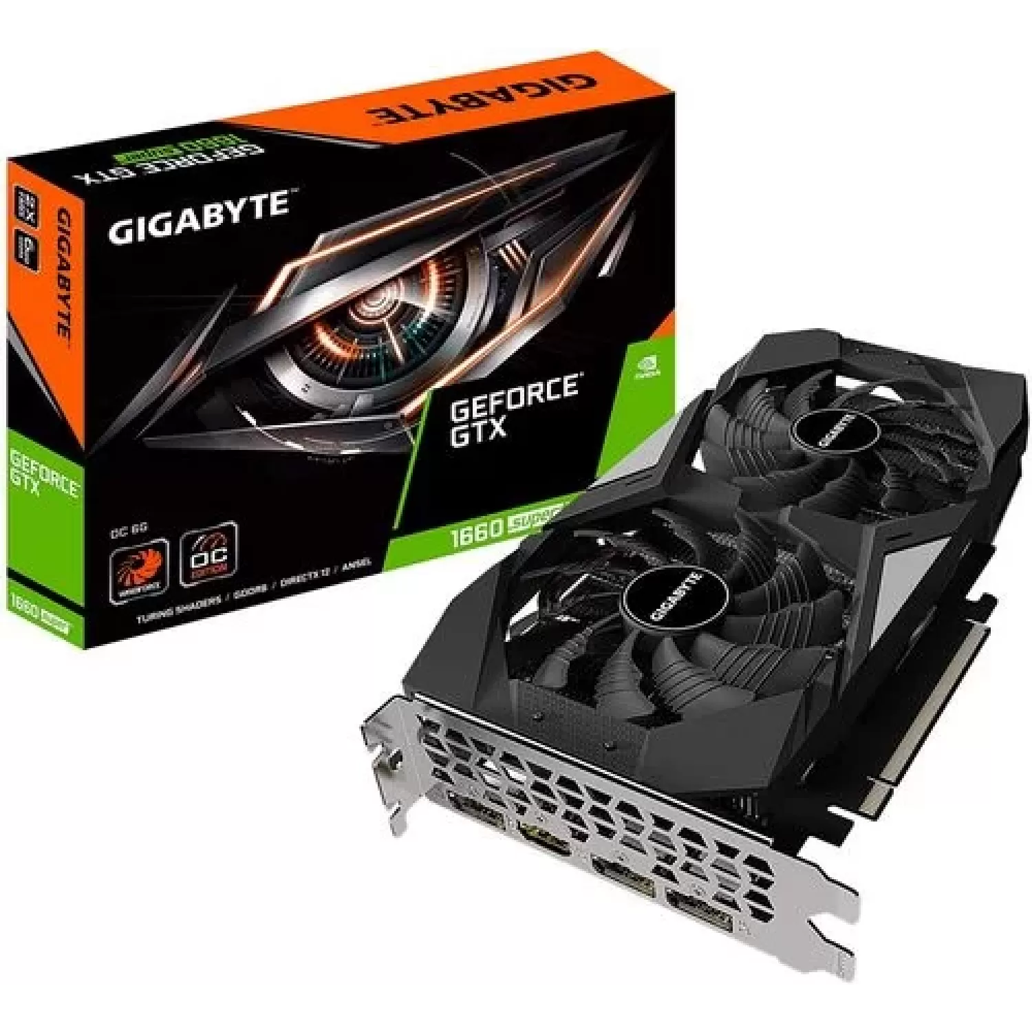 Video Card Gigabyte GeForce GTX 1660 SUPER OC 6G GV-N166SOC-6GD
