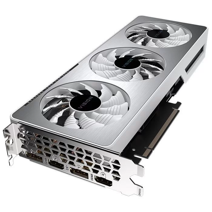 כרטיס מסך Gigabyte GeForce RTX 3060 Ti VISION OC 8G GV-N306TVISION OC-8GD - יבואן רשמי