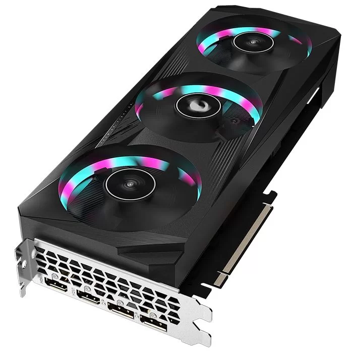 Video Card Gigabyte AORUS Radeon RX 6700 XT ELITE 12G GV-R67XTAORUS E-12GD - official importer