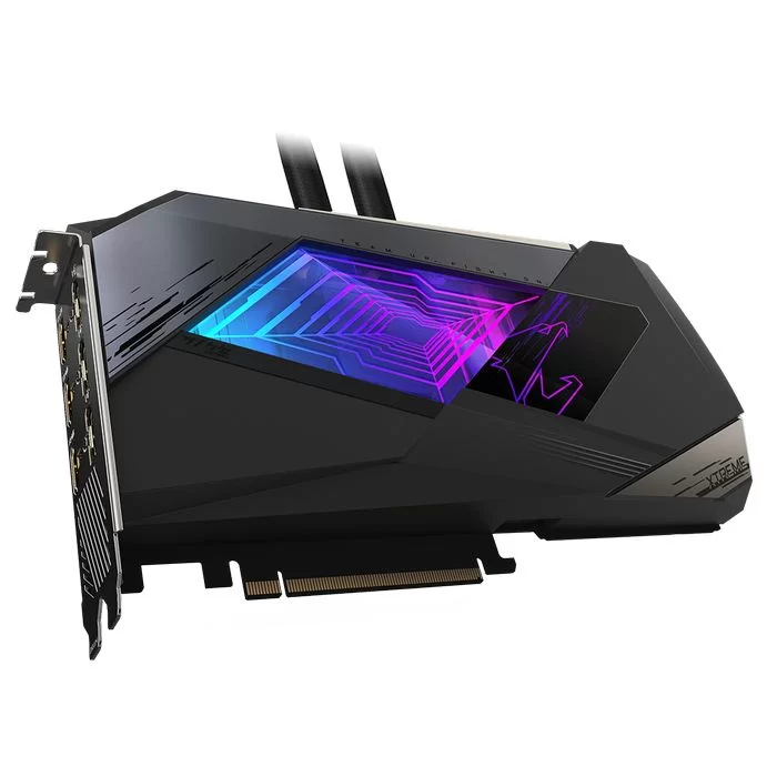 כרטיס מסך Gigabyte AORUS GeForce RTX 3090 XTREME WATERFORCE 24G GV-N3090AORUSX W-24GD