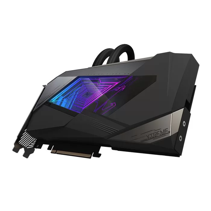כרטיס מסך Gigabyte AORUS GeForce RTX 3090 XTREME WATERFORCE 24G GV-N3090AORUSX W-24GD