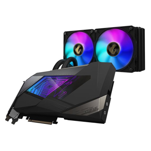 ВидеоКарта Gigabyte AORUS GeForce RTX 3090 XTREME WATERFORCE 24G GV-N3090AORUSX