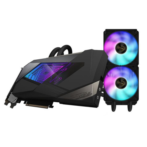 ВидеоКарта Gigabyte AORUS GeForce RTX 3090 XTREME WATERFORCE 24G GV-N3090AORUSX