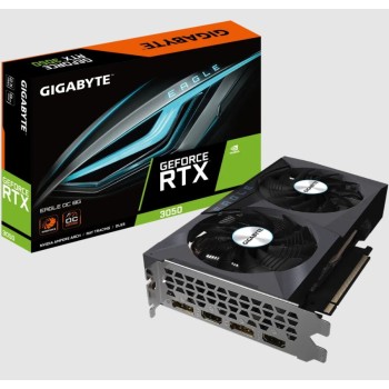 כרטיס מסך Gigabyte GeForce RTX 3050 EAGLE OC 8G GV-N3050EAGLE OC-8GD