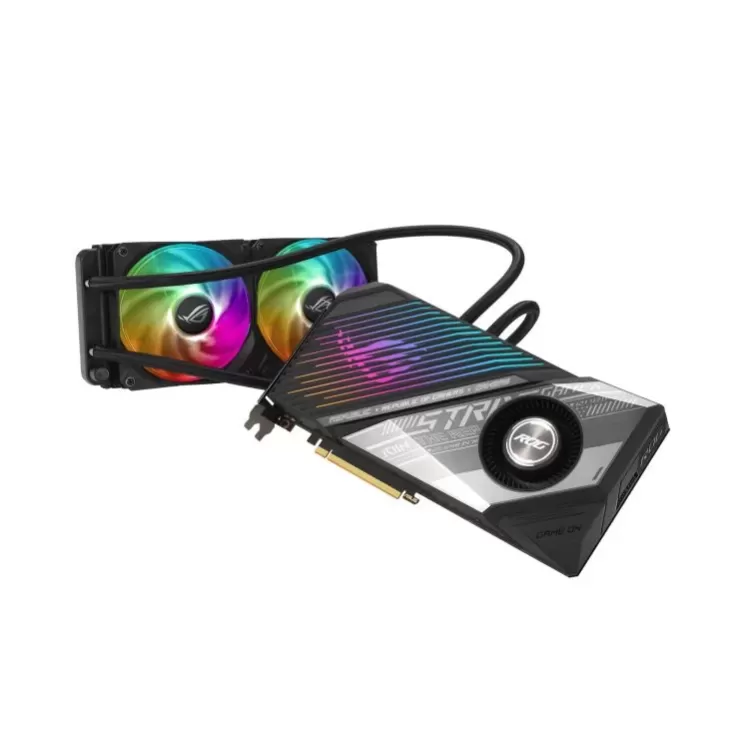 כרטיס מסך Asus ROG-STRIX-LC-RX6900XT-T16G-GAMING AMD Radeon RX 6900 XT