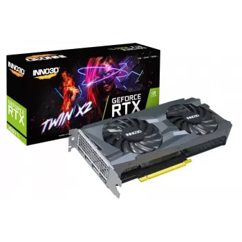 Video Card Inno3D GEFORCE RTX 3060 TI TWIN X2 LHR N306T2-08D6-119032DH