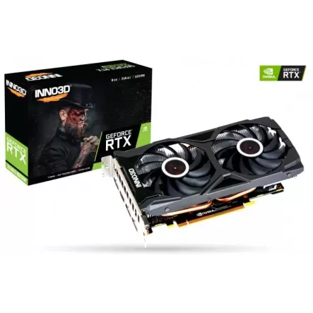 כרטיס מסך Inno3D GEFORCE RTX 2060 SUPER TWIN X2 OC N206S2-08D6X-1710VA15L