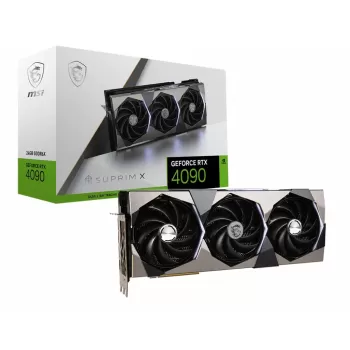 כרטיס מסך MSI GeForce RTX 4090 SUPRIM X 24G NVIDIA GeForce RTX 4090 כרטיס מסך MSI GeForce RTX 4090 SUPRIM X 24G NVIDIA GeForce RTX 4090