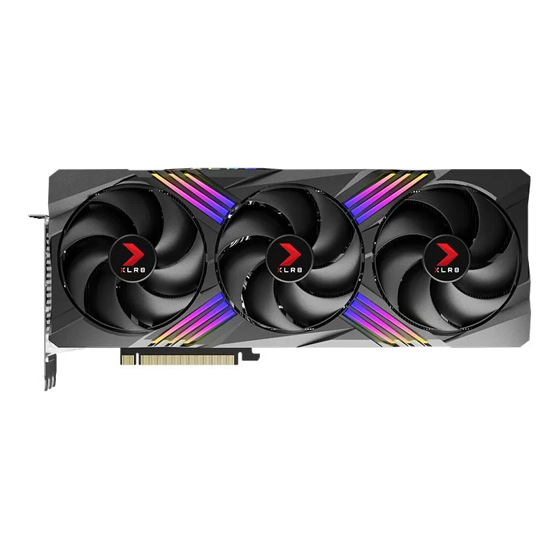 Video Card PNY GeForce RTX 4090 24GB XLR8 Gaming VERTO EPIC-X RGB Triple Fan VCG409024TFXXPB1 Video Card PNY GeForce RTX 4090 24GB XLR8 Gaming VERTO EPIC-X RGB Triple Fan VCG409024TFXXPB1