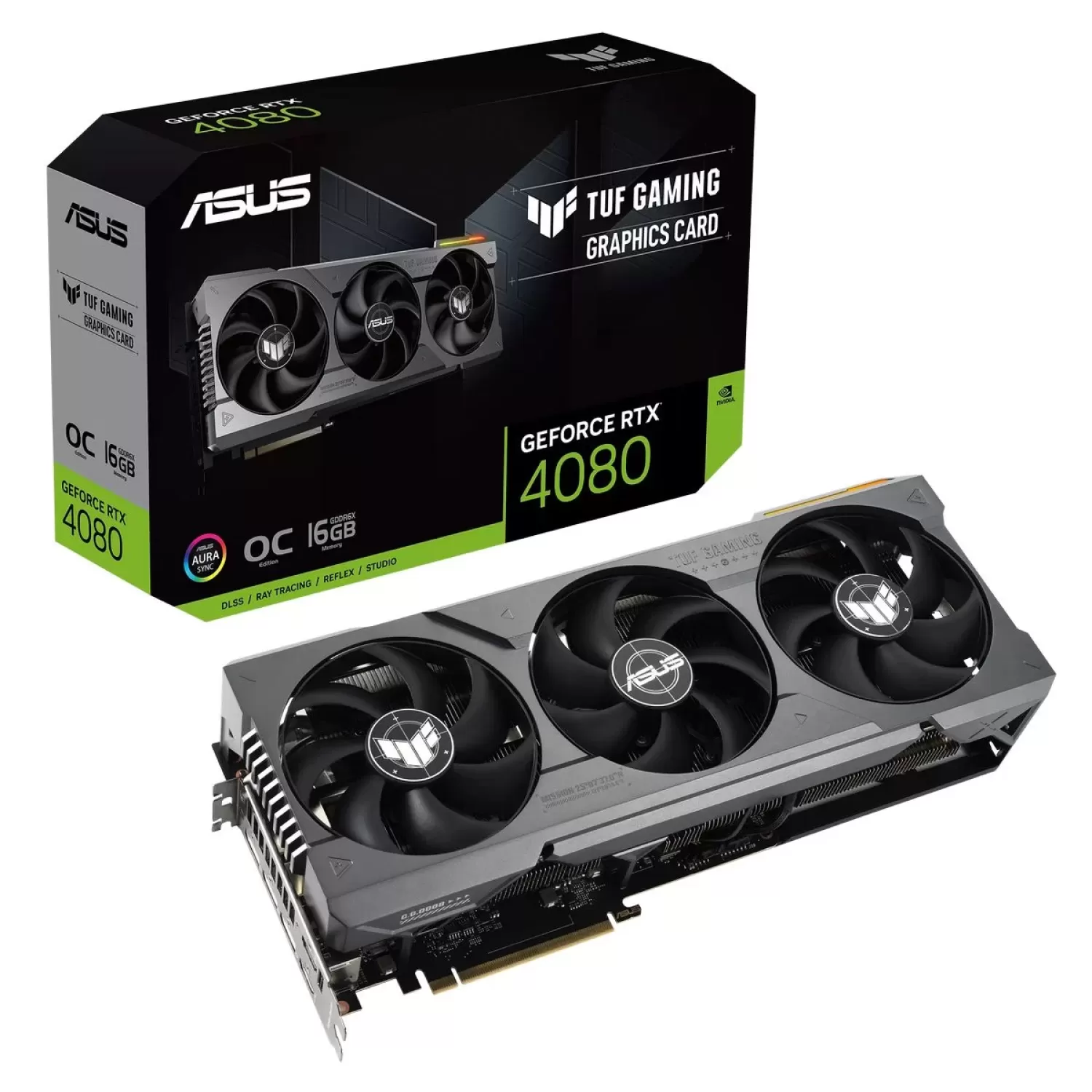 Video Card Asus TUF Gaming GeForce RTX 4080 16GB GDDR6X OC Edition 90YV0IB0-M0NA00