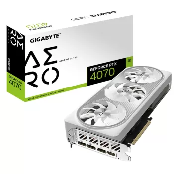 Video Card Gigabyte GeForce RTX 4070 AERO OC V2 12G GV-N4070AERO OCV2-12GD - official importer