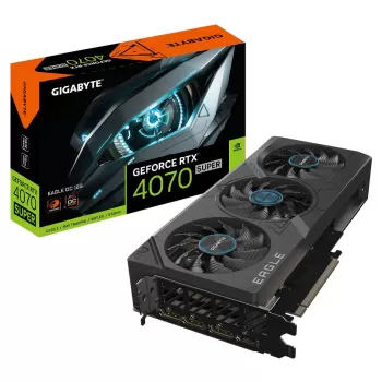 Video Card Gigabyte GeForce RTX 4070 SUPER EAGLE OC 12G GV-N407SEAGLE OC-12GD - official importer