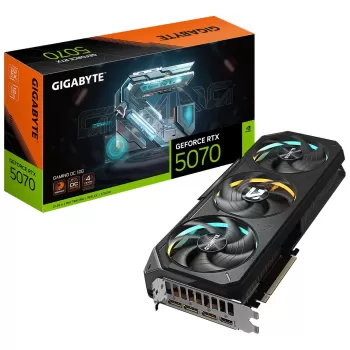 כרטיס מסך Gigabyte GeForce RTX 5070 GAMING OC 12G GV-N5070GAMING OC-12GD