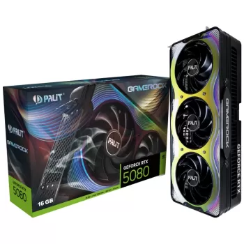 כרטיס מסך Palit GeForce RTX 5080 GameRock 16GB NE75080019T2-GB2030G