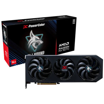 ВидеоКарта PowerColor Hellhound RX 9070 16GB GDDR6 RX907016G-LOC ВидеоКарта PowerColor Hellhound RX 9070 16GB GDDR6 RX907016G-LOC