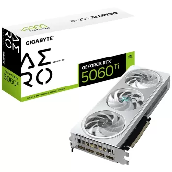 כרטיס מסך Gigabyte GeForce RTX 5060 Ti AERO GV-N506TAERO OC-8GD