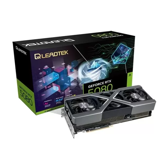 Video Card Leadtek WinFast RTX 5080 HURRICANE 16G black WinFast RTX 5080 HURRICANE 16G