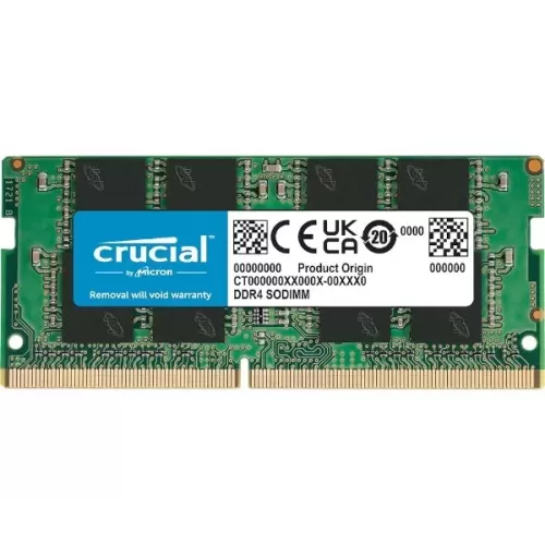 SODIMM-память Crucial DDR4 SODIMM 16GB 3200MHz CT16G4SFRA32AT 16GB DDR4 SO-DIMM 3200MHz