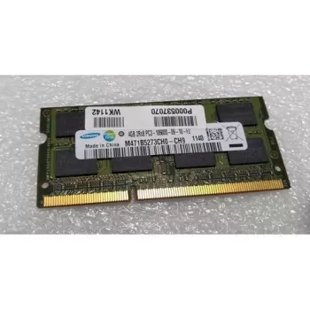 זיכרון SODIMM Samsung M471B5273CH0-CH9 4GB DDR3 SO-DIMM 1333MHz מצב:משומש