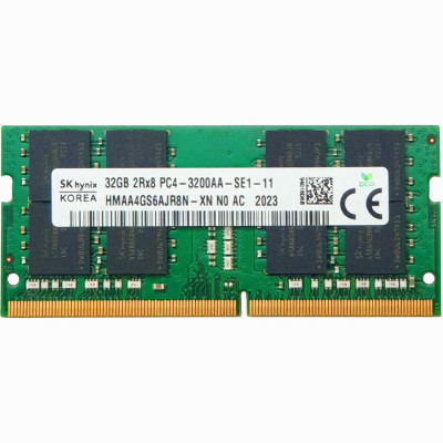 זיכרון SODIMM Sk Hynix DDR4 32G CL22 HMAA4GS6AJR8N-XNN0 32GB DDR4 3200MHz CL22