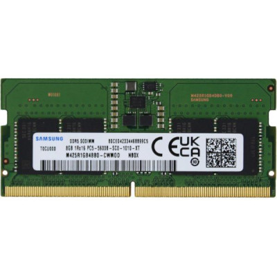 SODIMM memory Samsung SAM5-0856 8GB DDR5 5600Mhz CL46 1.1V SODIMM memory Samsung SAM5-0856 8GB DDR5 5600Mhz CL46 1.1V