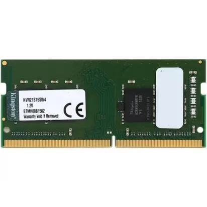 זיכרון SODIMM Kingston KVR21S15S8/4 4GB DDR4 SO-DIMM 2133MHz זיכרון SODIMM Kingston KVR21S15S8/4 4GB DDR4 SO-DIMM 2133MHz