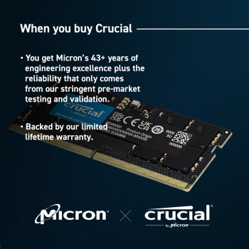 SODIMM-память Crucial CT32G48C40S5 32GB DDR5 4800MHz