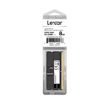 SODIMM-память Lexar DDR5 8GB 5600MHz SODIMM LD5S08G56C46ST-BGS 8GB DDR5 SO-DIMM 5600MHz