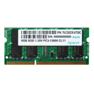 SODIMM-память Apacer DV.08G2K.KAM 8GB DDR3L 1600MHz 1.35V SODIMM-память Apacer DV.08G2K.KAM 8GB DDR3L 1600MHz 1.35V
