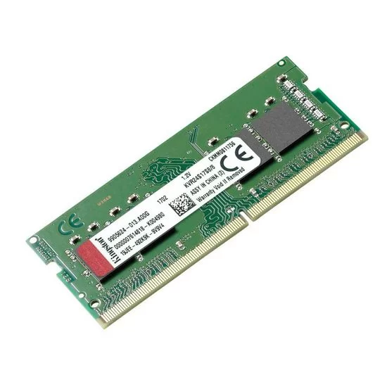 זיכרון SODIMM Kingston KVR24S17S8/8 8GB DDR4 SO-DIMM 2400MHz זיכרון SODIMM Kingston KVR24S17S8/8 8GB DDR4 SO-DIMM 2400MHz