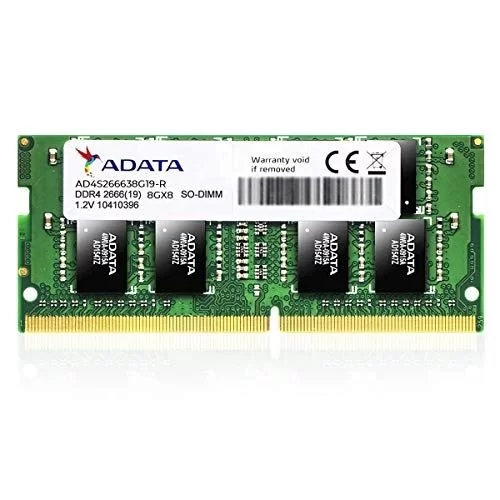SODIMM-память Adata AD4S240038G17-B 8GB DDR4 SO-DIMM 2400MHz 1.2V