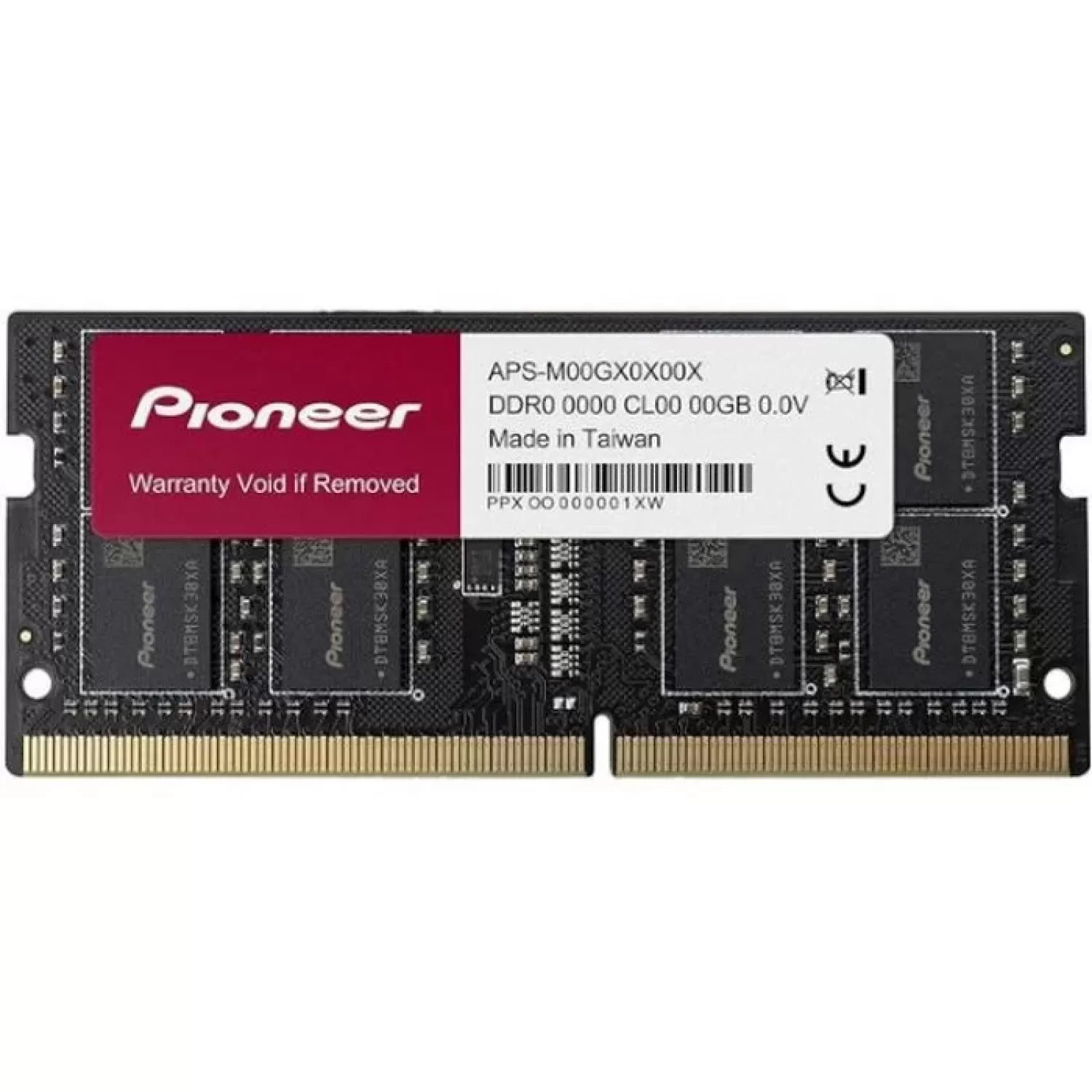 SODIMM memory Pioneer APS-M38GS0A16 8GB DDR3 SO-DIMM 1600MHz