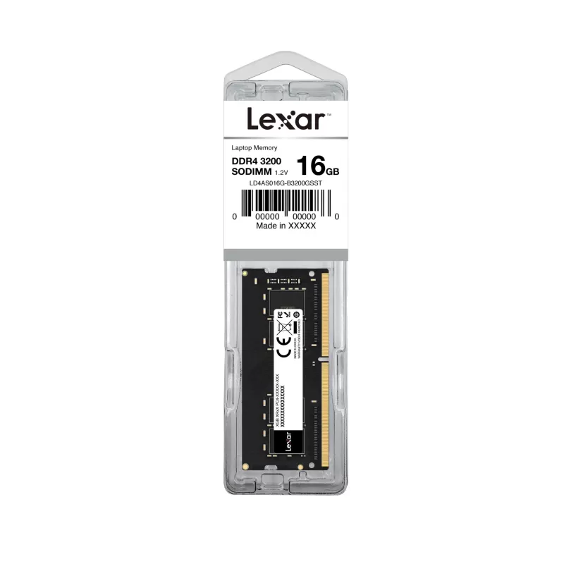 זיכרון Lexar LD4AS016G-B3200GSST 16GB DDR4 3200MHz 22 1.2V