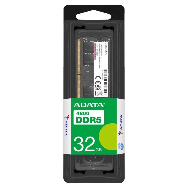 SODIMM memory Adata Premier DDR5 SO-DIMM 32GB 4800MHz AD5S480032G-S 32GB DDR5 SO-DIMM 4800MHz