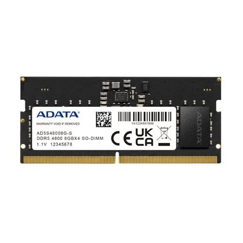 SODIMM memory Adata AD5S560016G-S 16GB DDR5 SO-DIMM 5600MHz CL46 1.1V