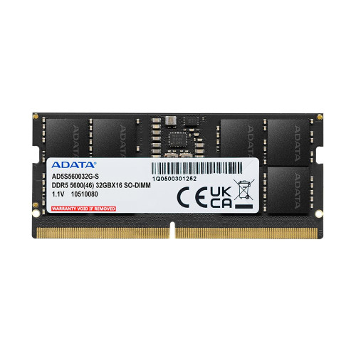 SODIMM memory Adata AD5S560016G-S 16GB DDR5 5600MHz CL46 1.1V..